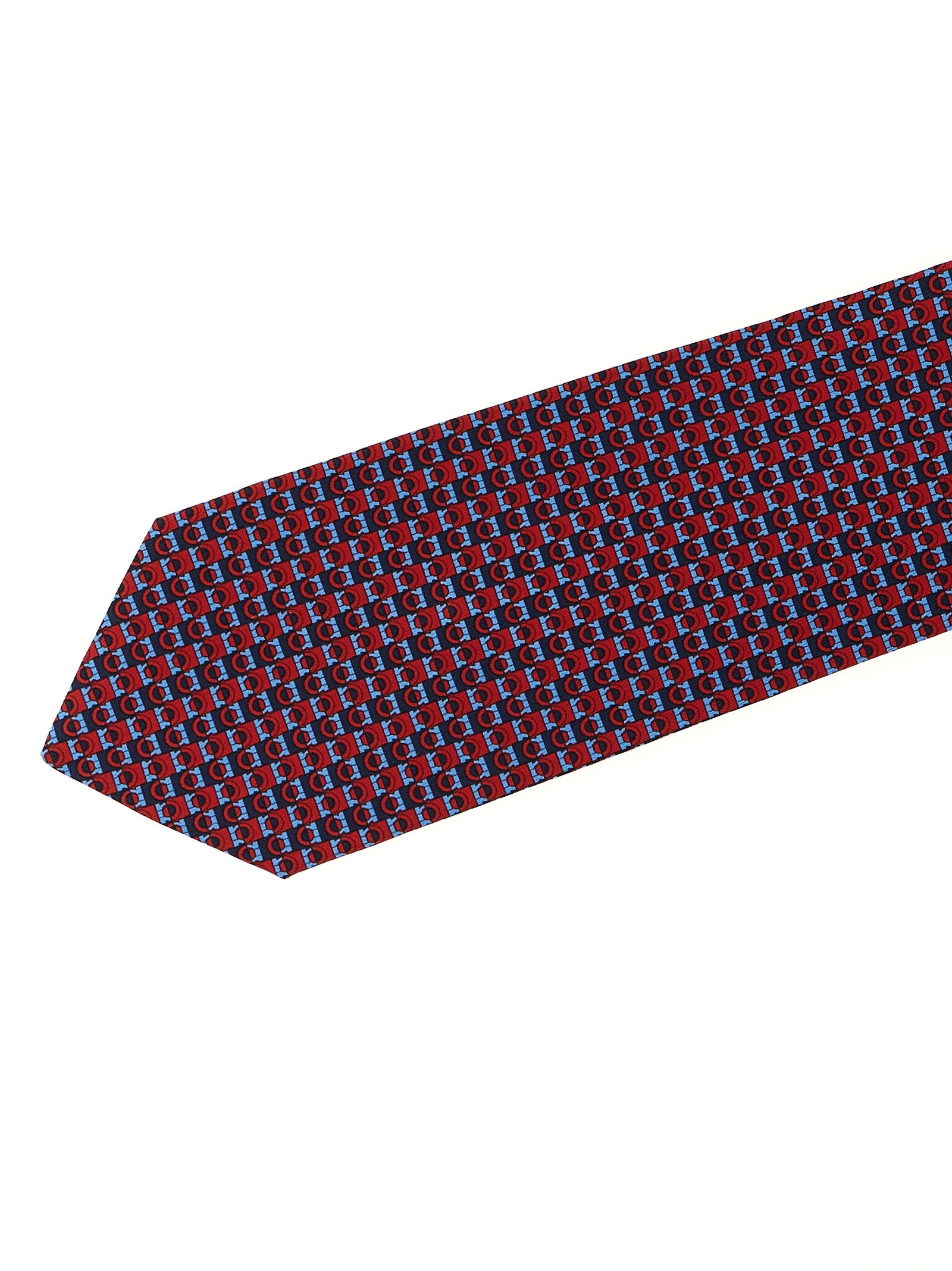 Ferragamo Gancini Print Tie