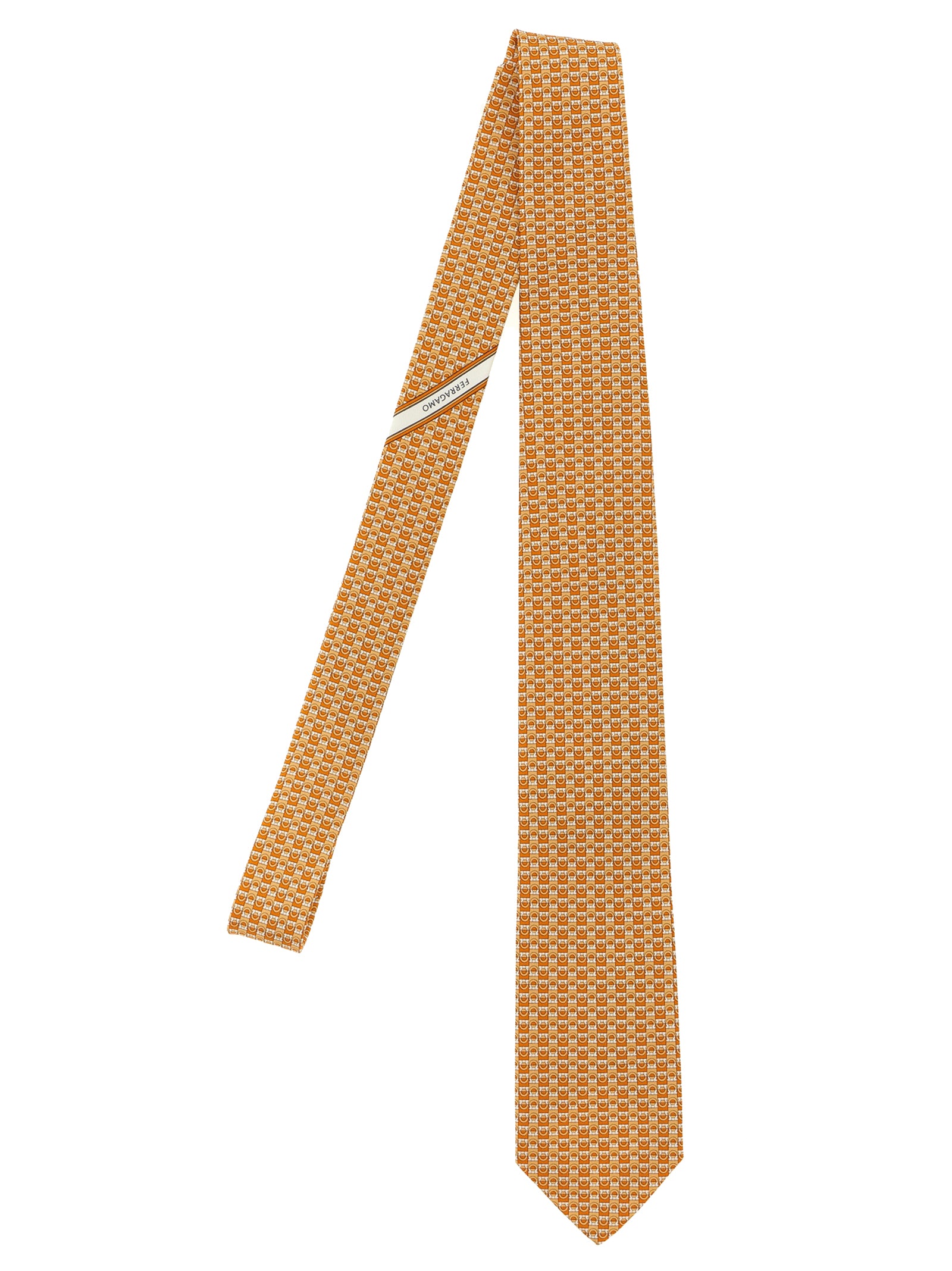 Ferragamo Gancini Print Tie