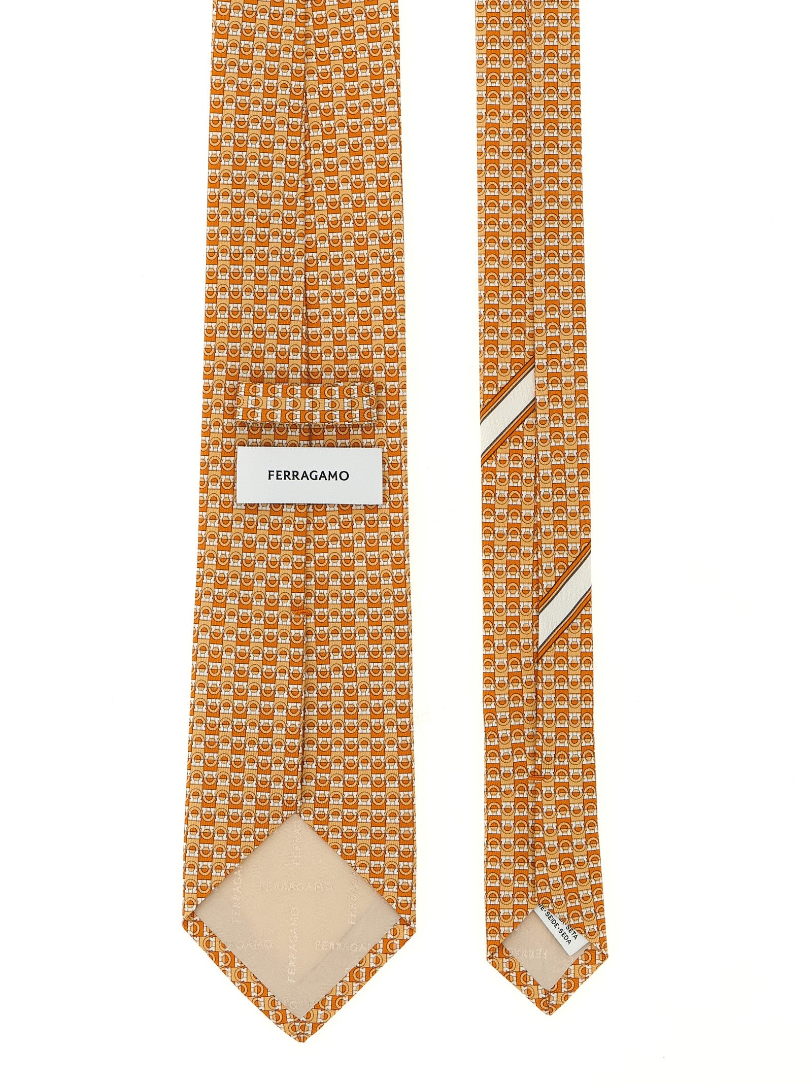 Ferragamo Gancini Print Tie
