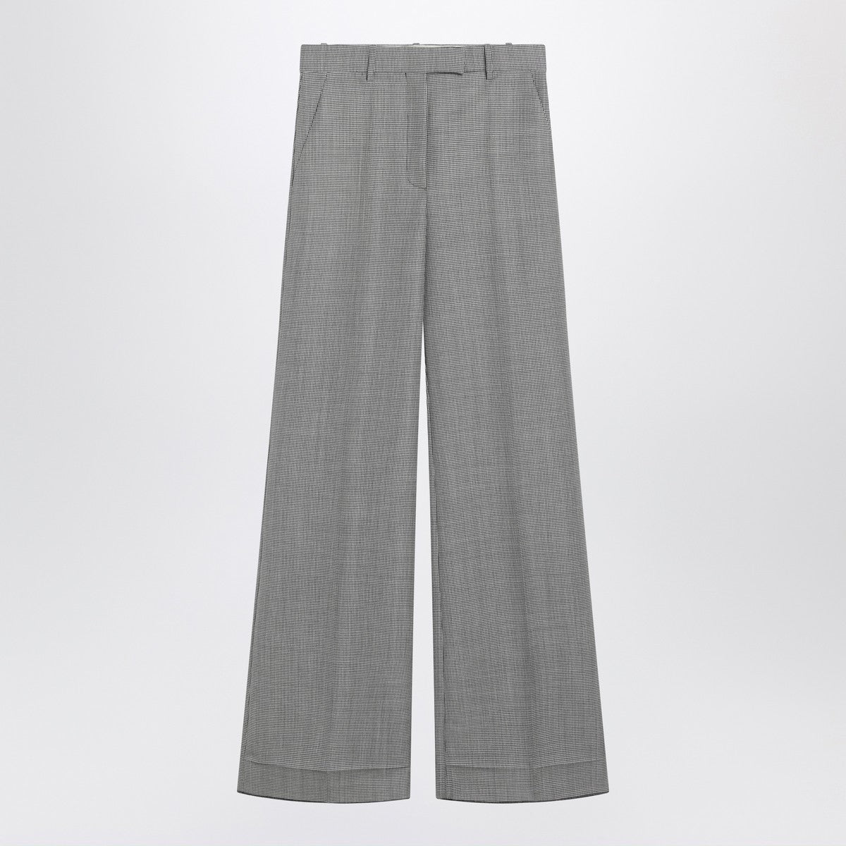 Valentino Vichy-check wool-blend trousers