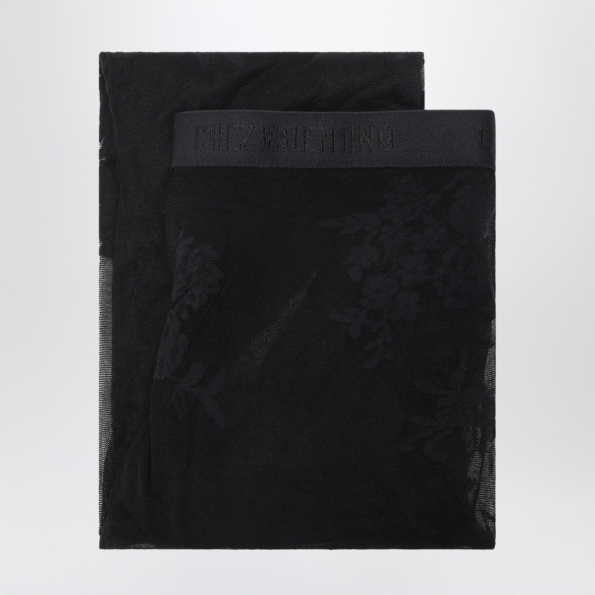 Valentino Garavani Black lace tights