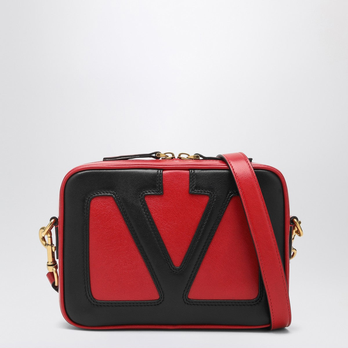 Valentino Garavani Viva Superstar crossbody bag red/black