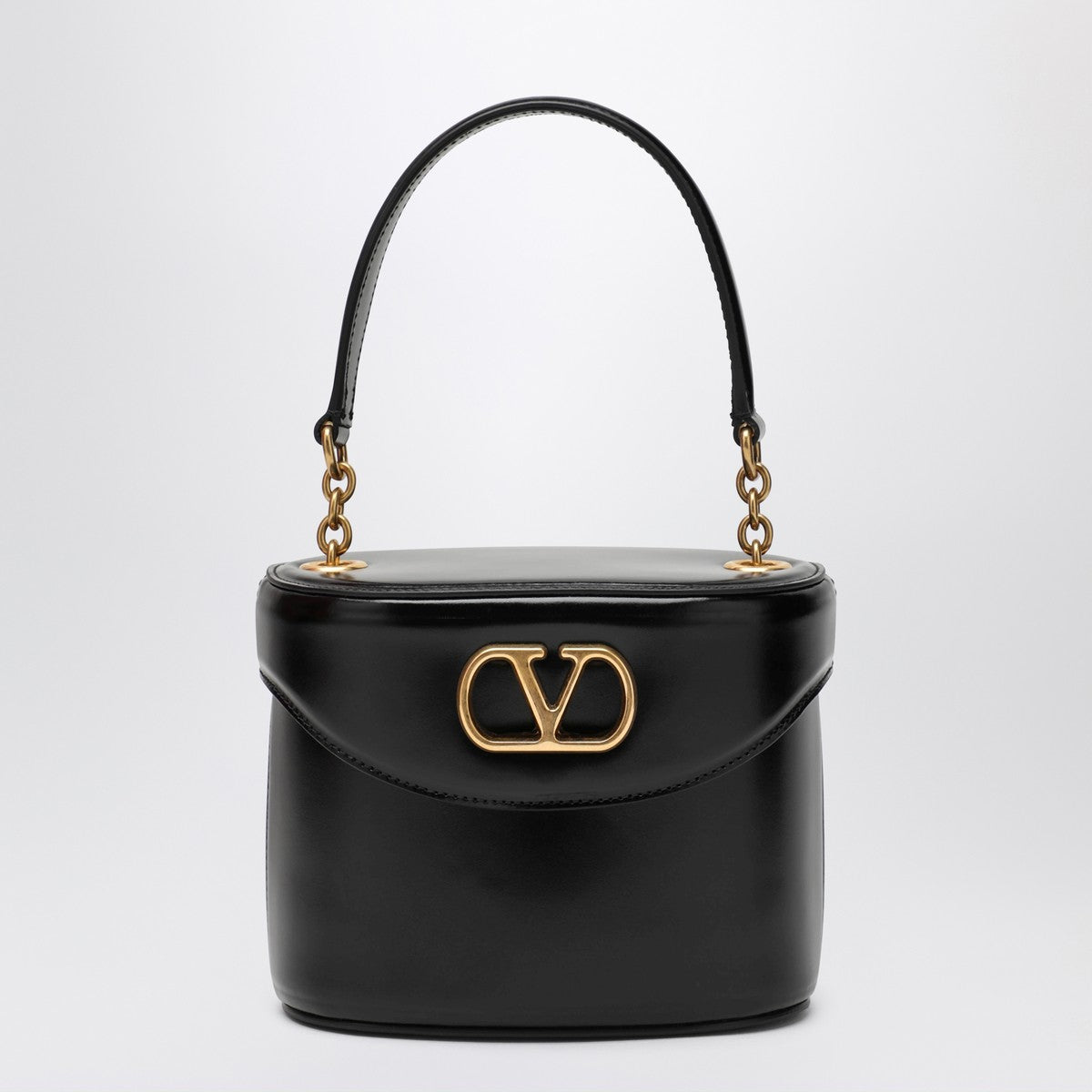 Valentino Garavani Black leather Vanity bag