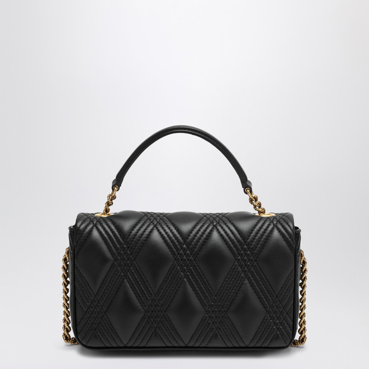 Valentino Garavani Small shoulder bag Quiltie 67 black