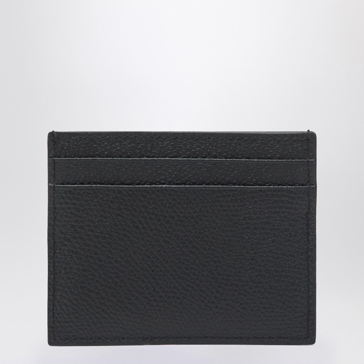Valentino Garavani Vlogo Signature black credit card holder