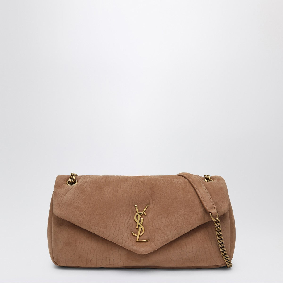 Saint Laurent Caramel Calypso leather bag