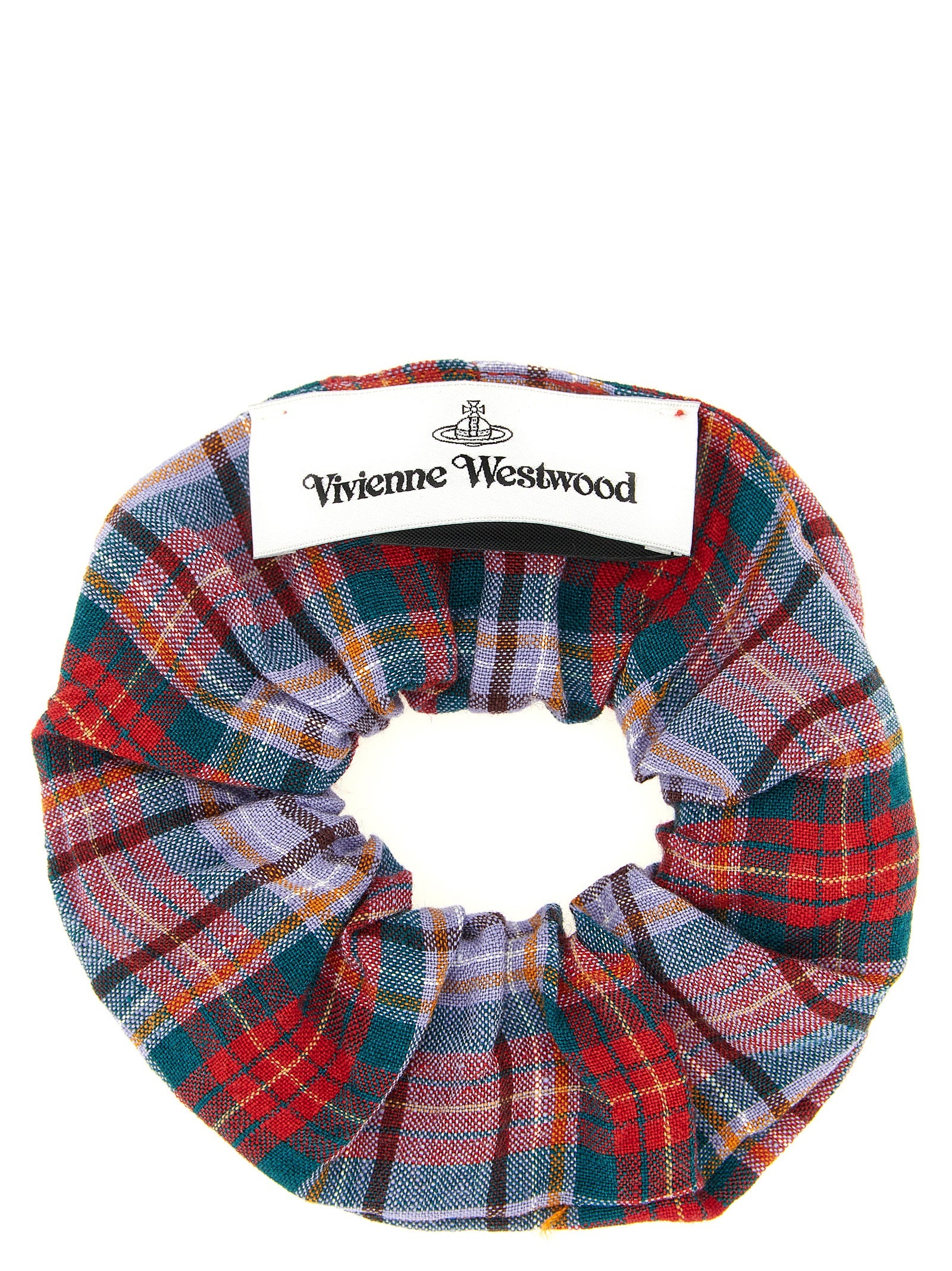 Vivienne Westwood Rtw Tartan Small Hair Elastic