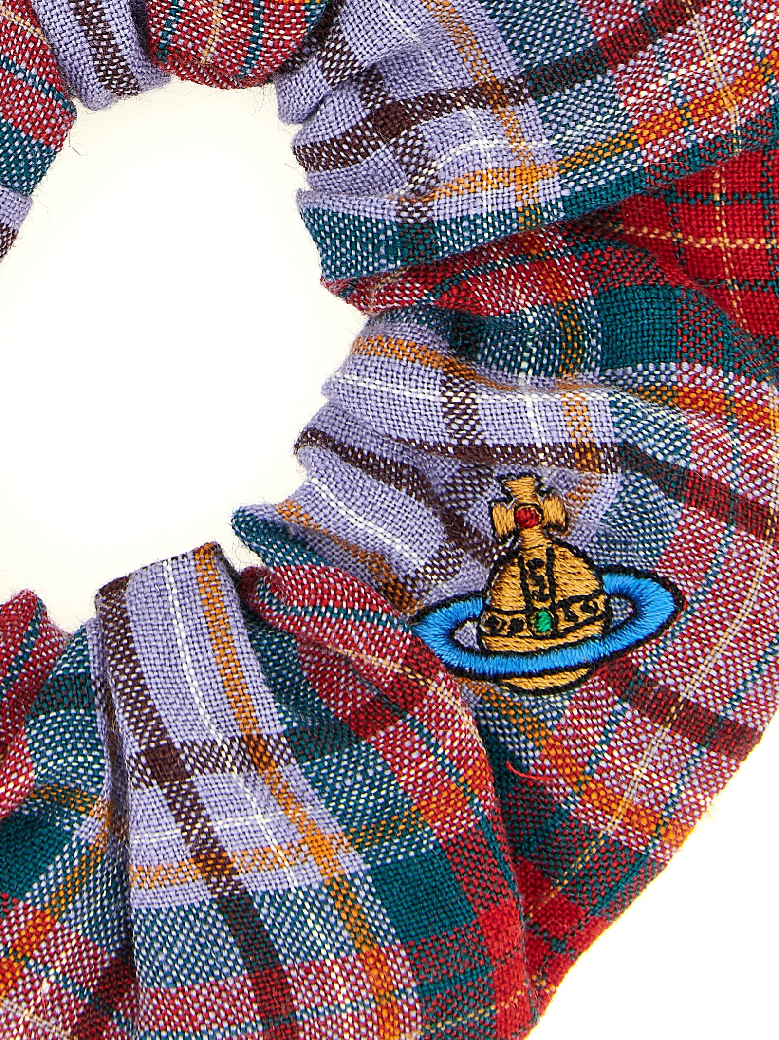 Vivienne Westwood Rtw Tartan Small Hair Elastic