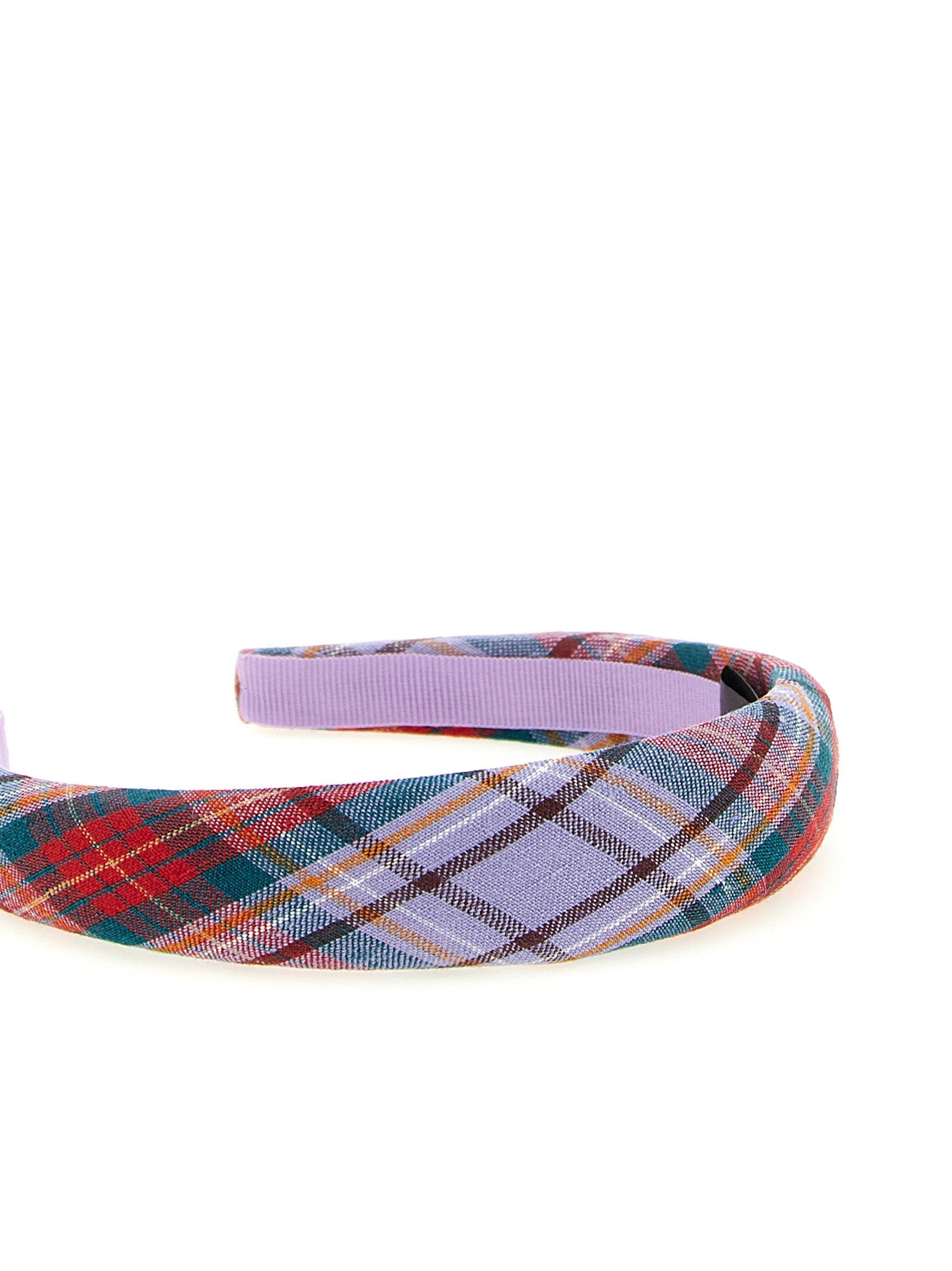 Vivienne Westwood Rtw Tartan Slim Headband