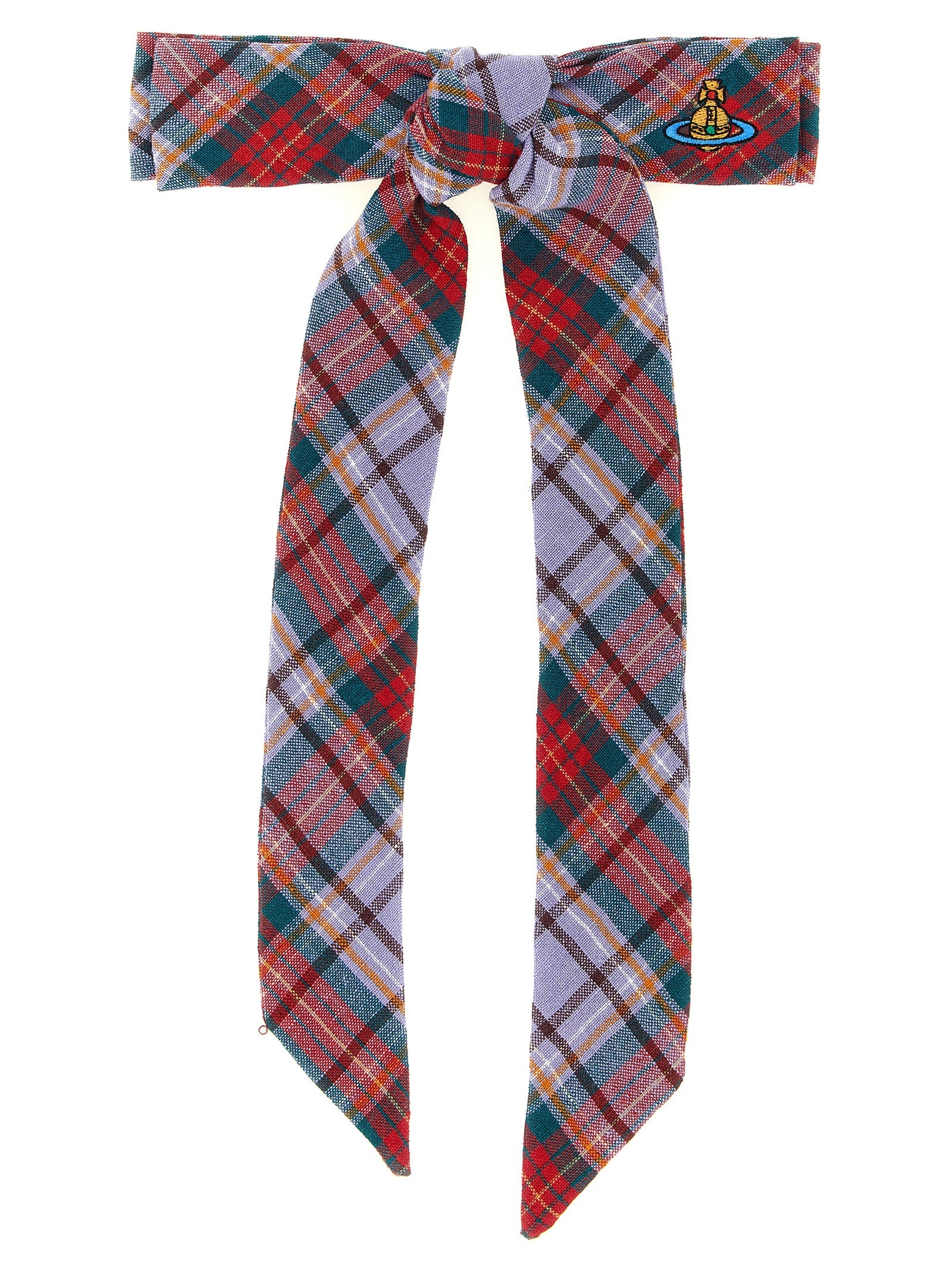 Vivienne Westwood Rtw Tartan Hair Clip