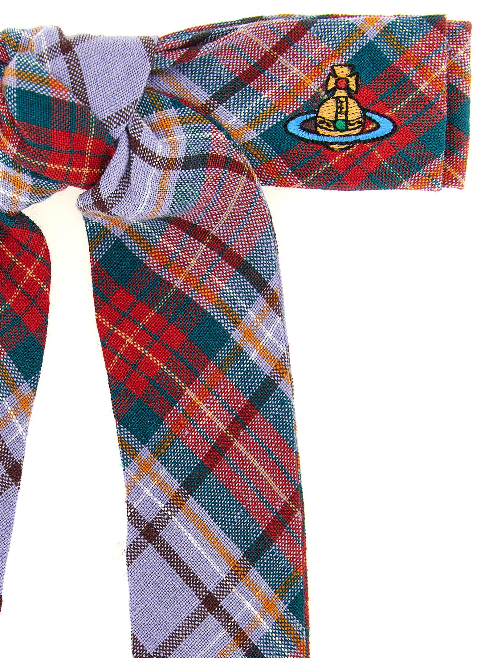 Vivienne Westwood Rtw Tartan Hair Clip