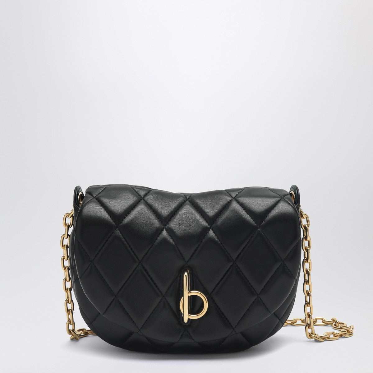 Burberry Black quilted rocking horse