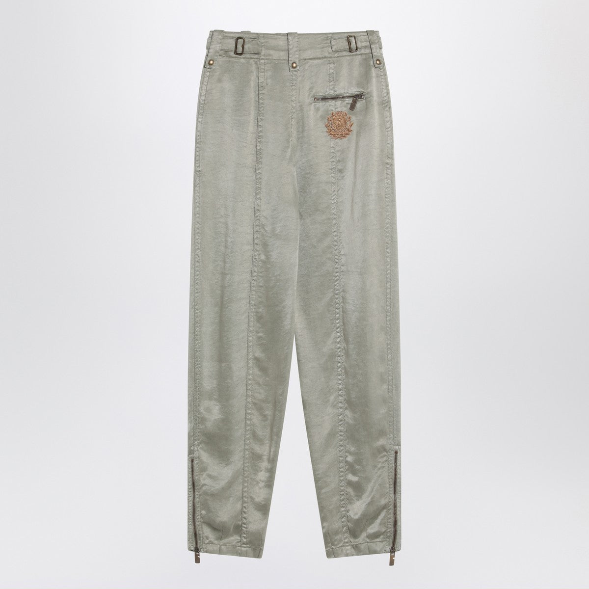 Burberry Trousers with B Shield emblem in lyocell