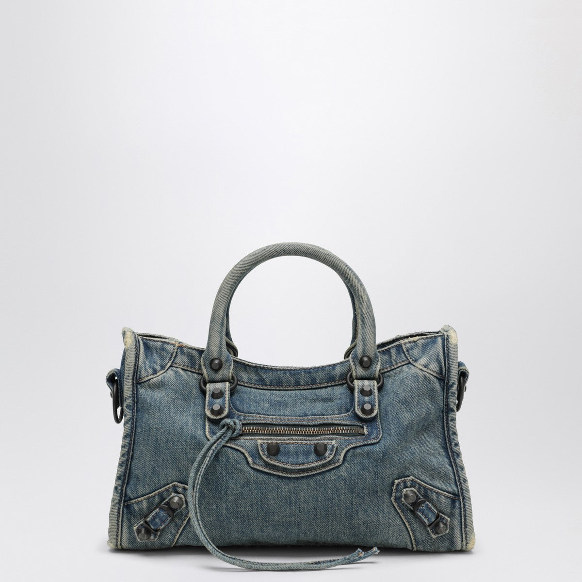 Balenciaga Borsa Le City Piccola in denim