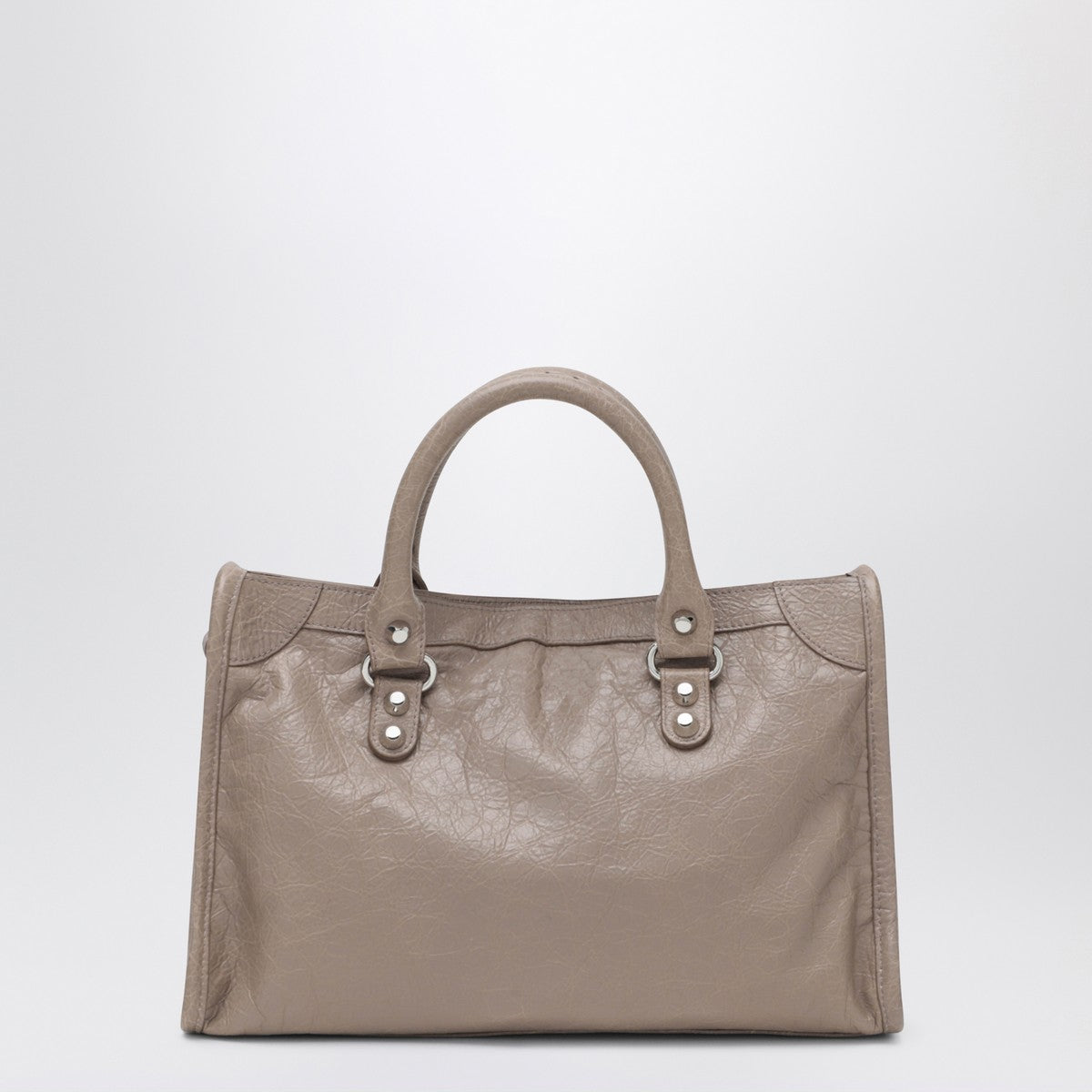 Balenciaga Le City Small tote bag sesame-coloured