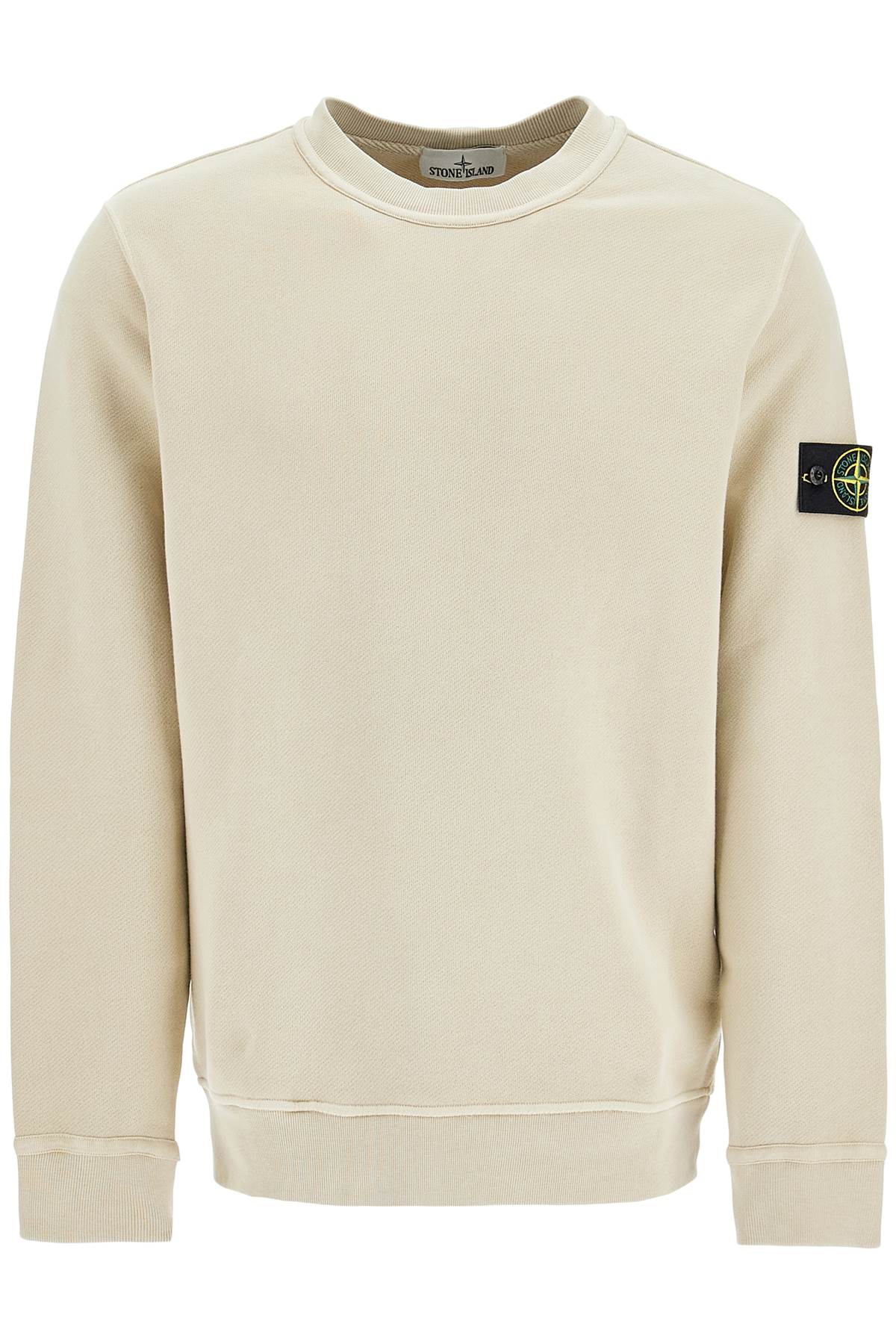 Stone Island organic cotton crewneck sweatshirt