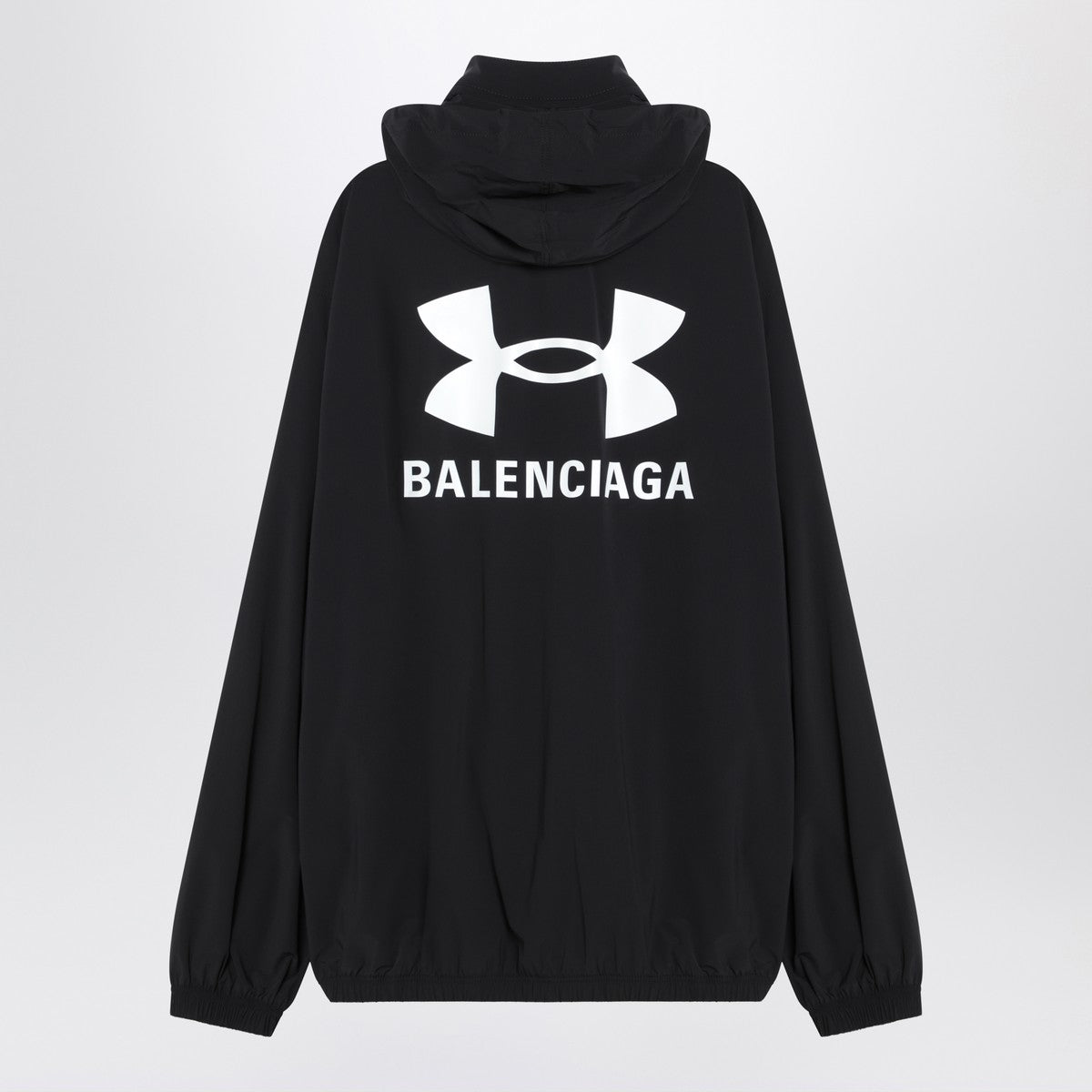 Balenciaga Black Under Armour windbreaker collaboration