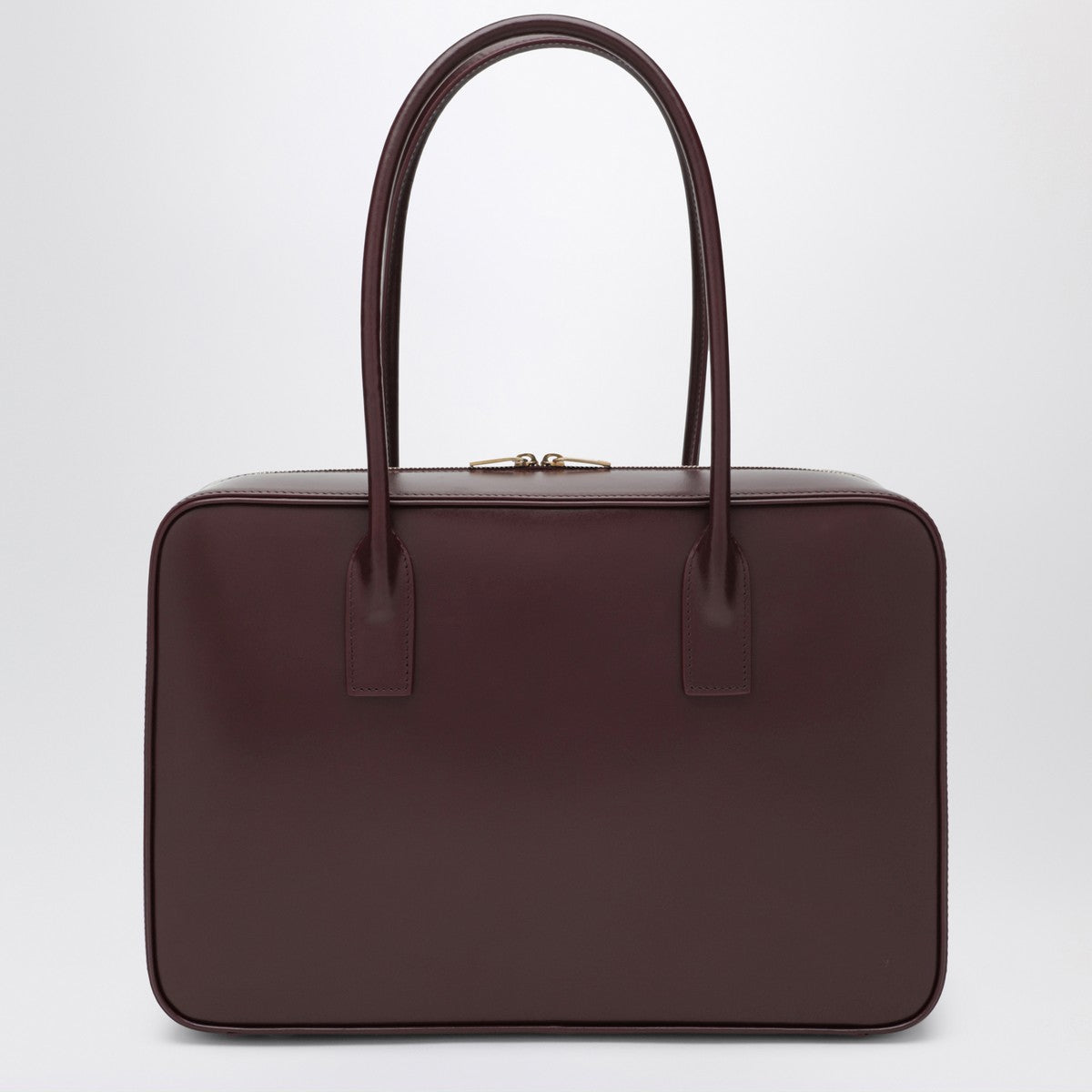 Saint Laurent Bordeaux Sac De Jour bowling bag