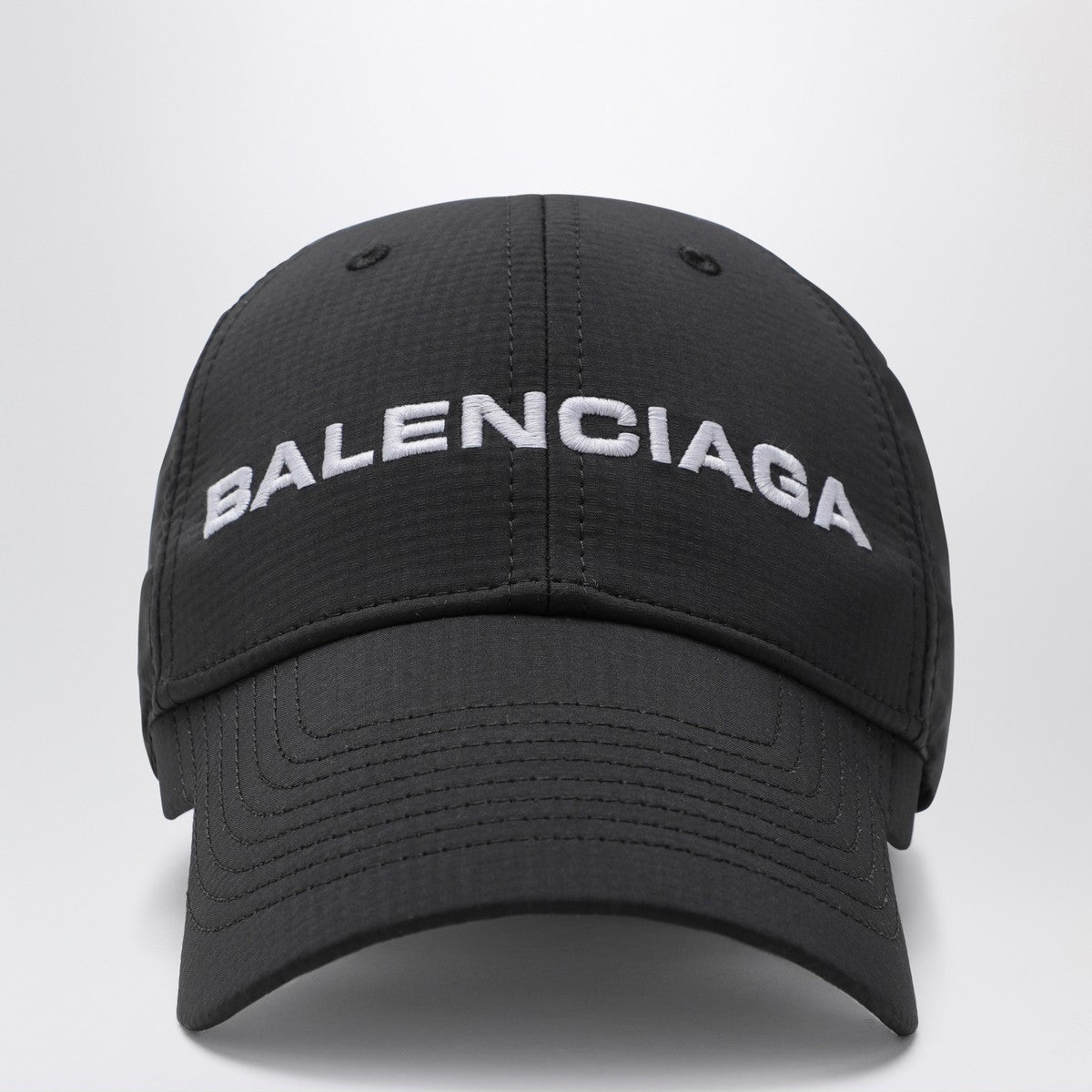 Balenciaga Black/white logo baseball cap