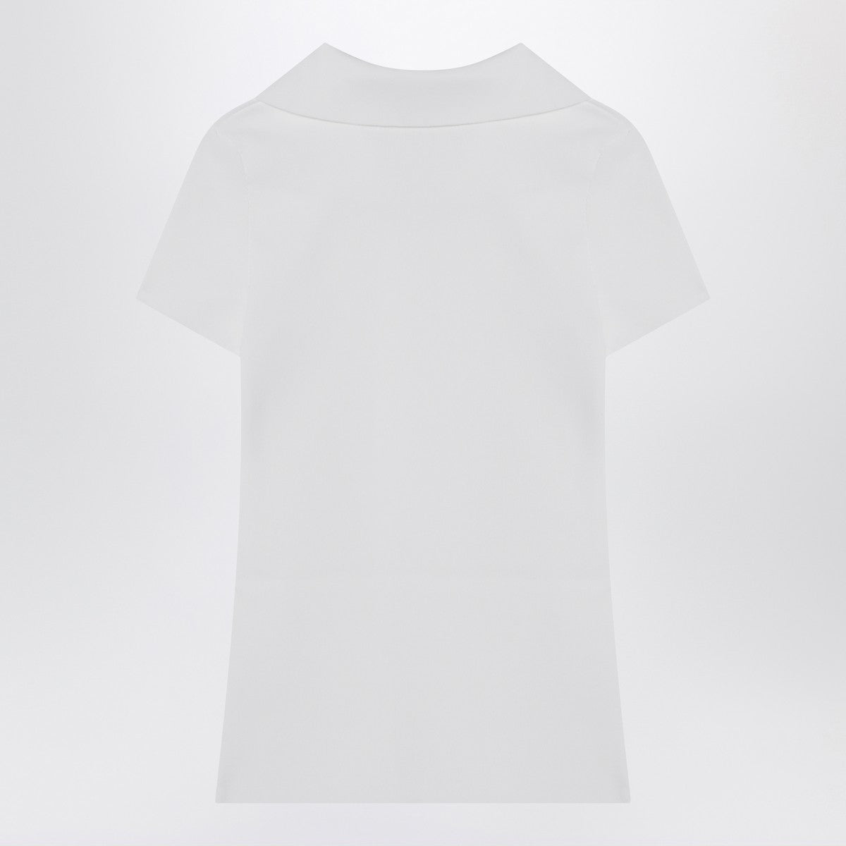 Balenciaga White short-sleeve Nano BB tank top