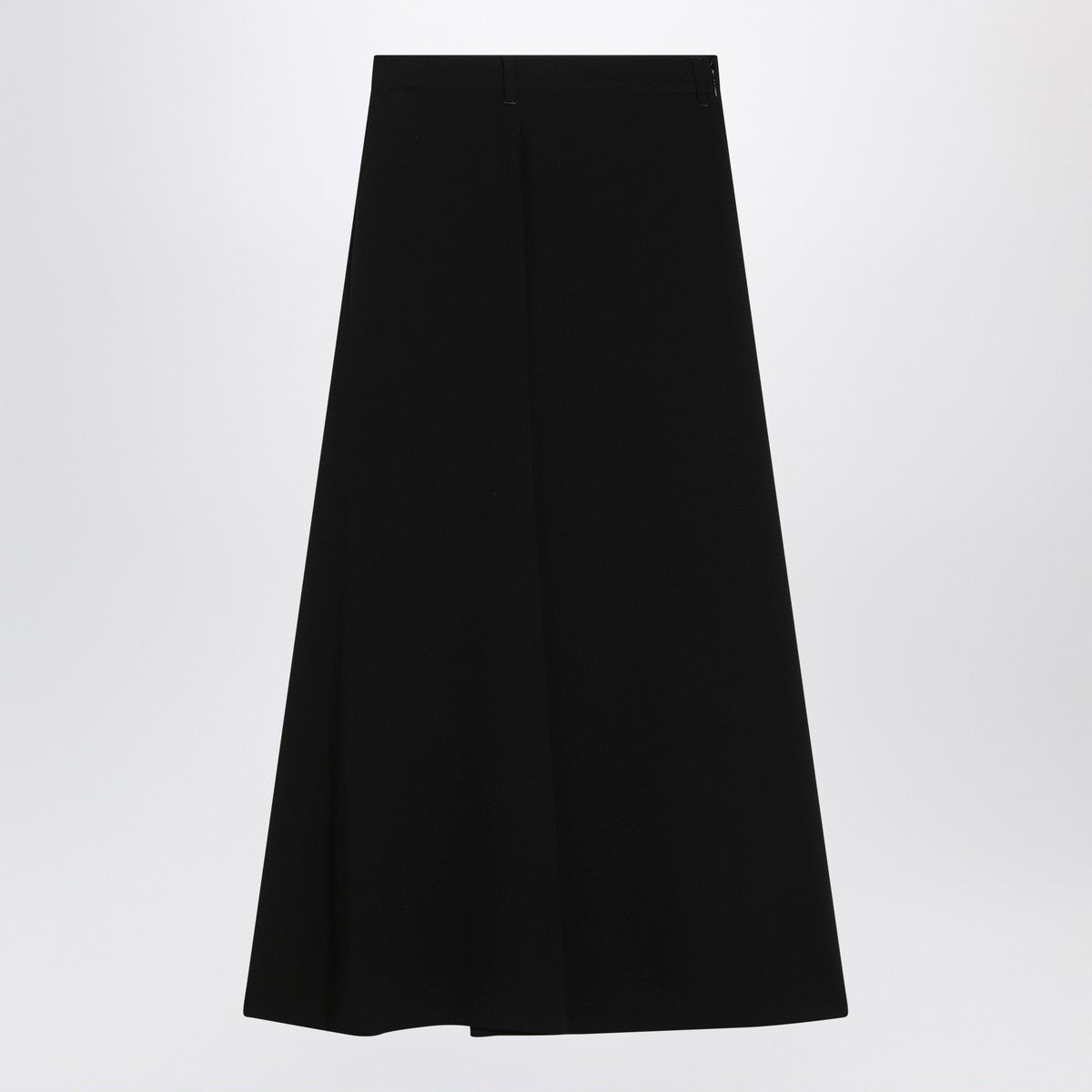 Balenciaga Draped black skirt in crêpe