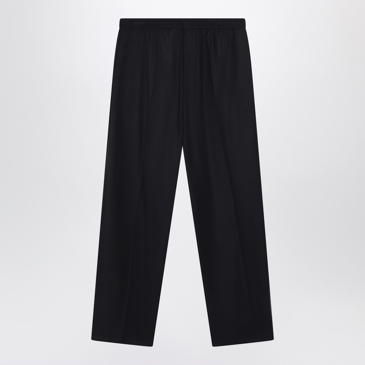 Balenciaga Wide black wool trousers