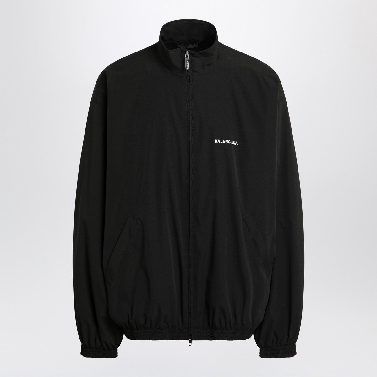 Balenciaga Back zip sweatshirt black