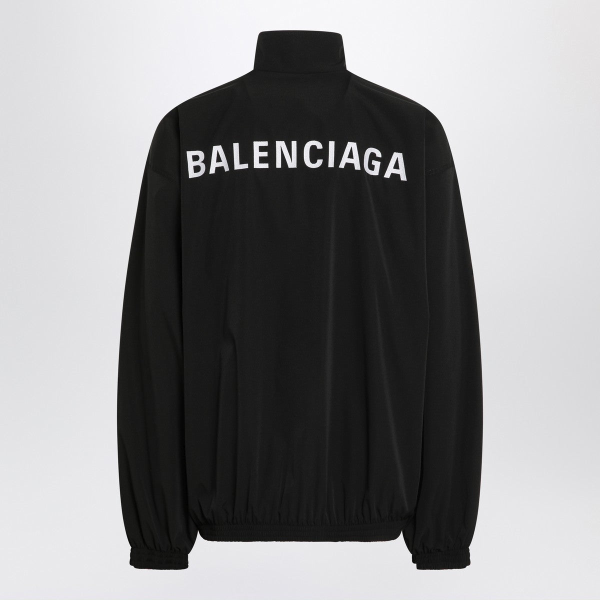 Balenciaga Back zip sweatshirt black