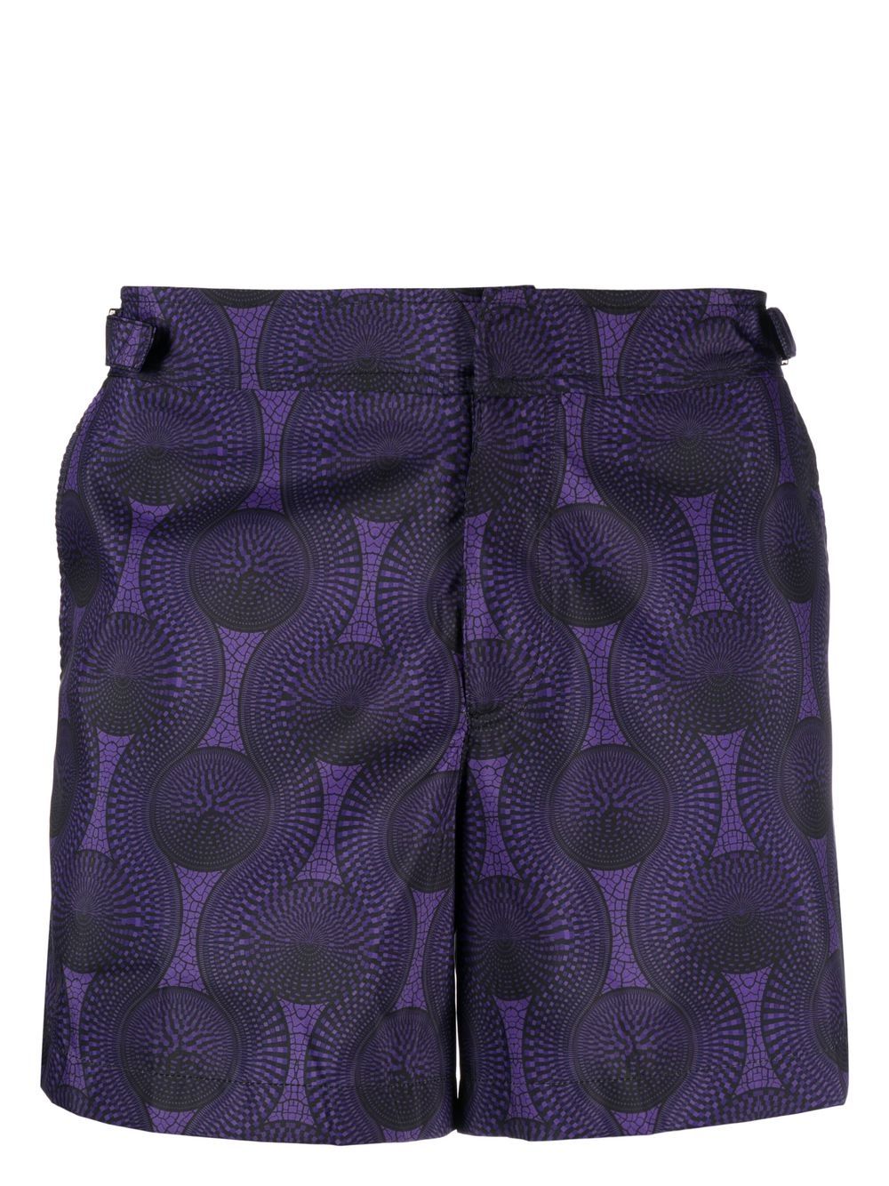 Ozwald Boateng Printed swim shorts