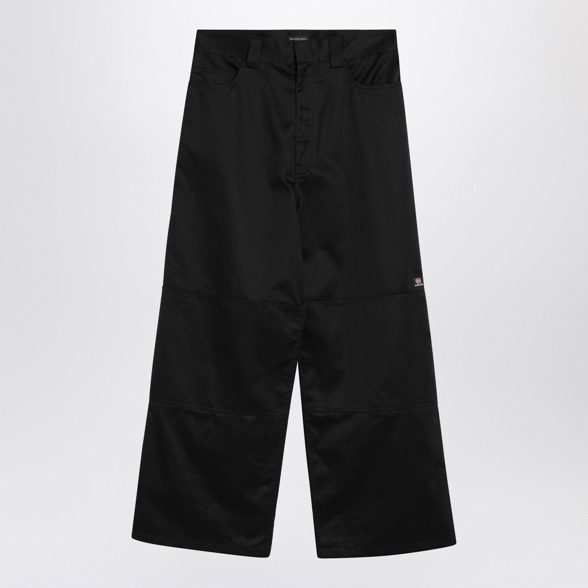 Black Balenciaga Utility Workwear Pants