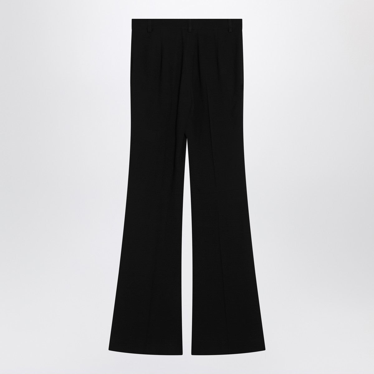 Balenciaga Black flared pants in viscose