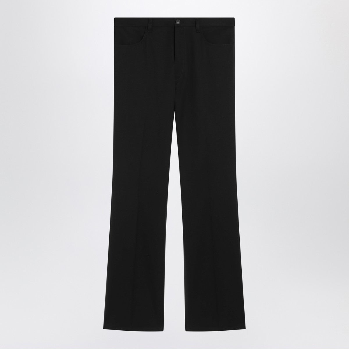 Balenciaga Black regular fit tailored trousers