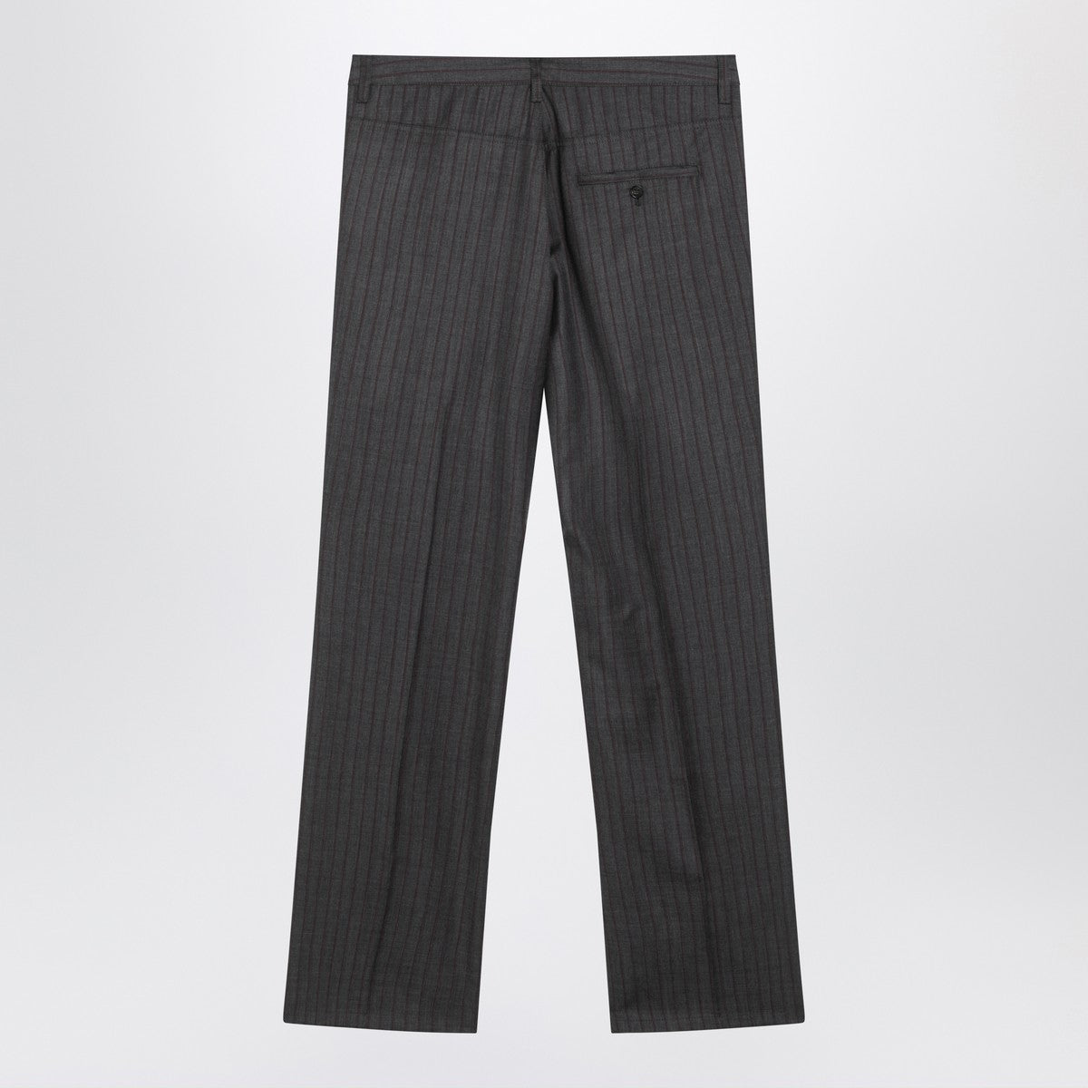 Balenciaga Grey pinstripe wool pants