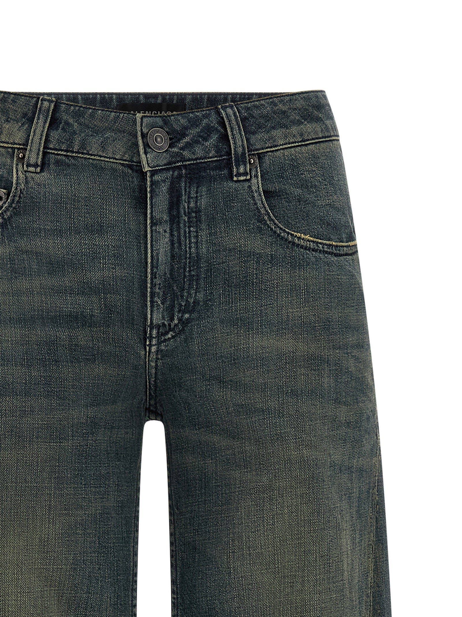 Balenciaga A Gamba Ampia Jeans