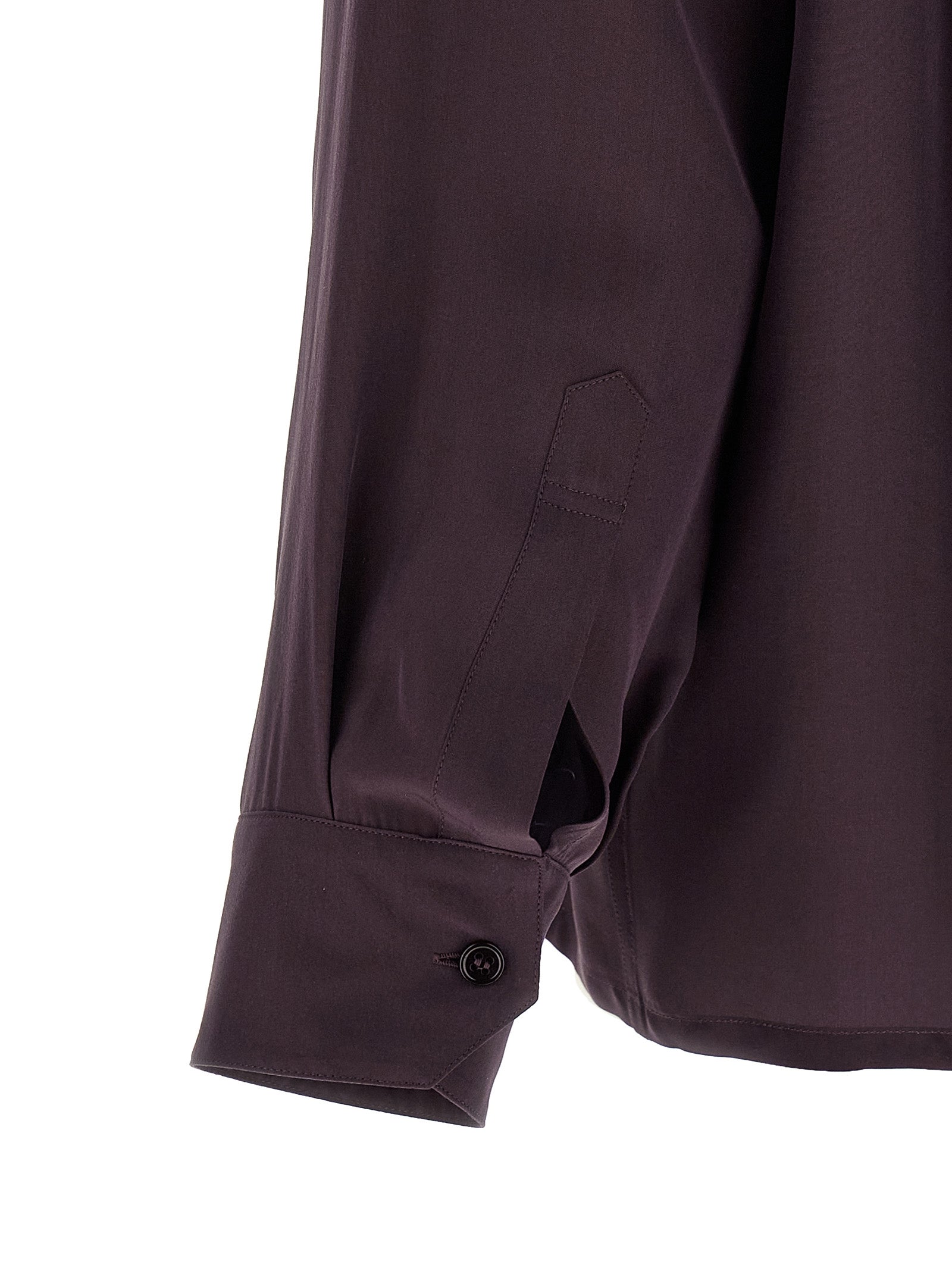 Saint Laurent Viscose And Silk Shirt