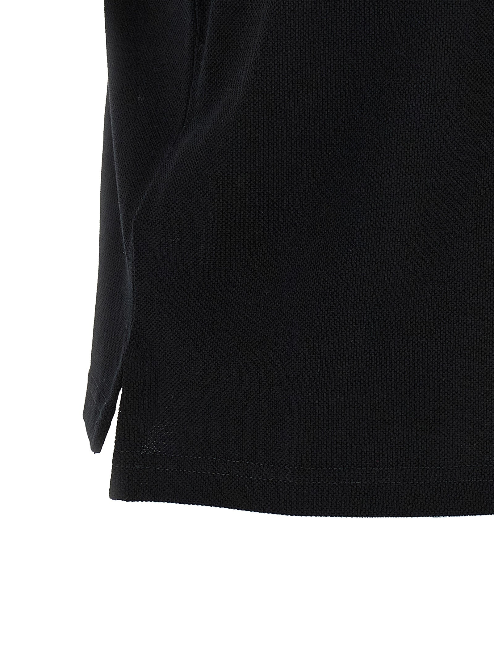 Saint Laurent Cassandre Embroidered Polo Shirt