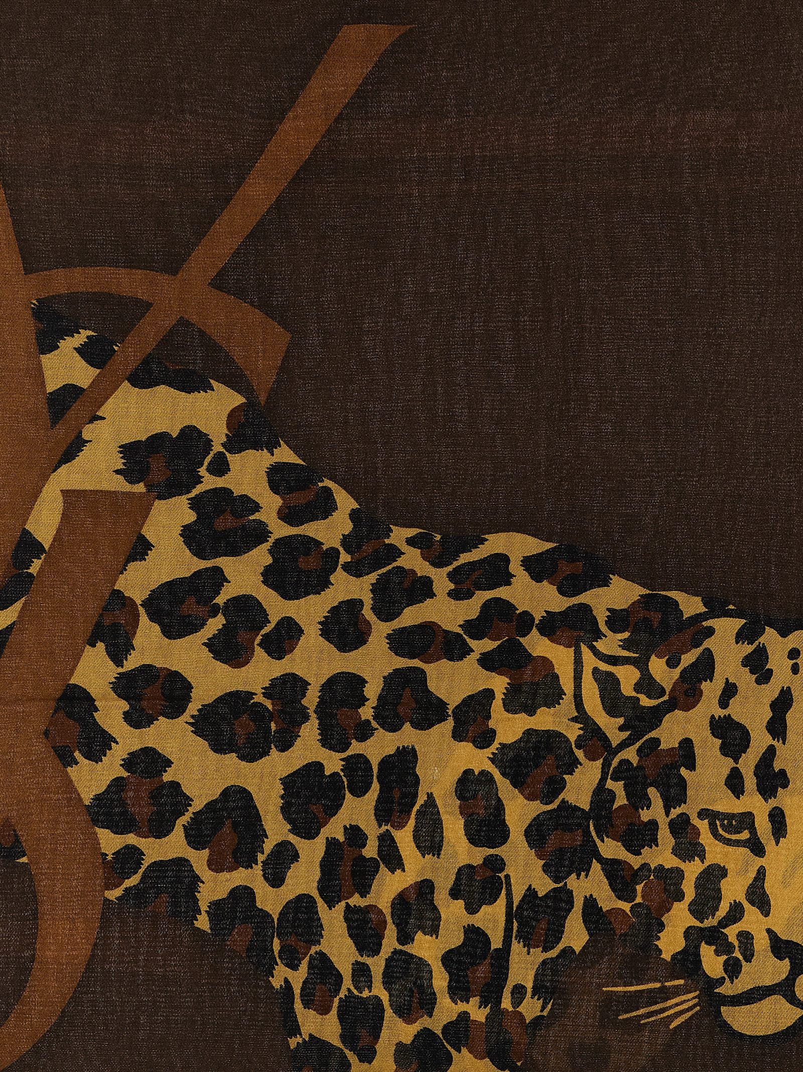 Saint Laurent Cassandre Scarf
