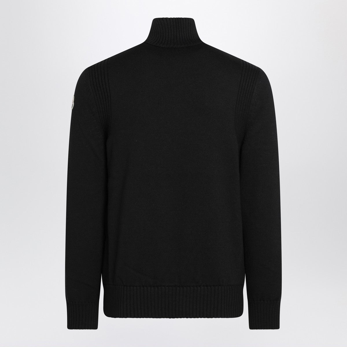 Moncler Black padded zip cardigan