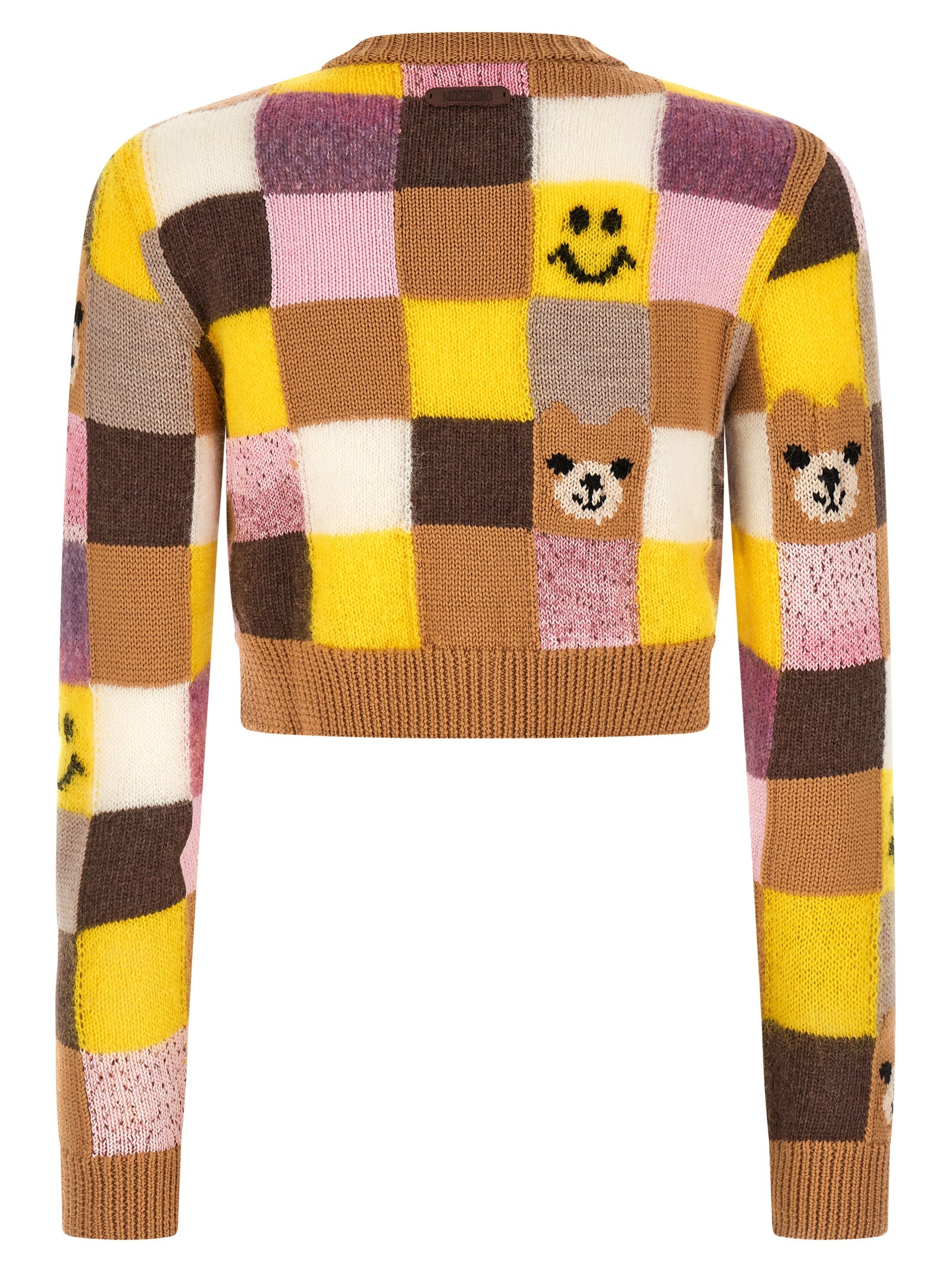 Smiley® E Moschino Teddy Bear Cardigan