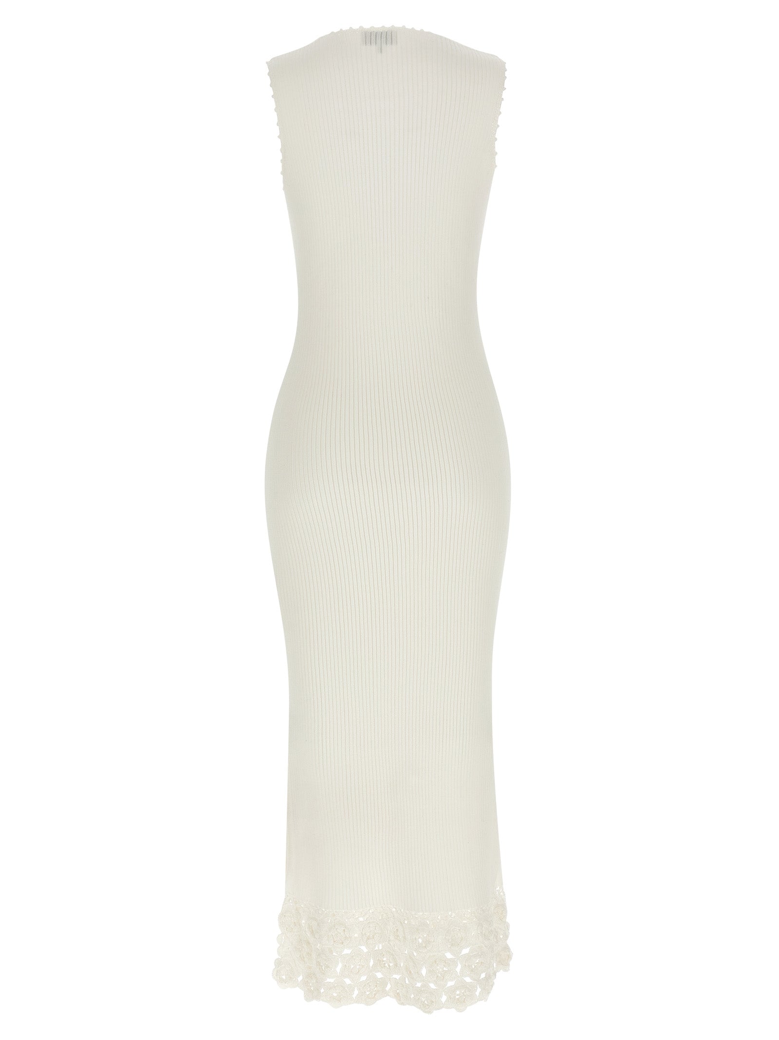 Ganni Cotton Crochet Dress