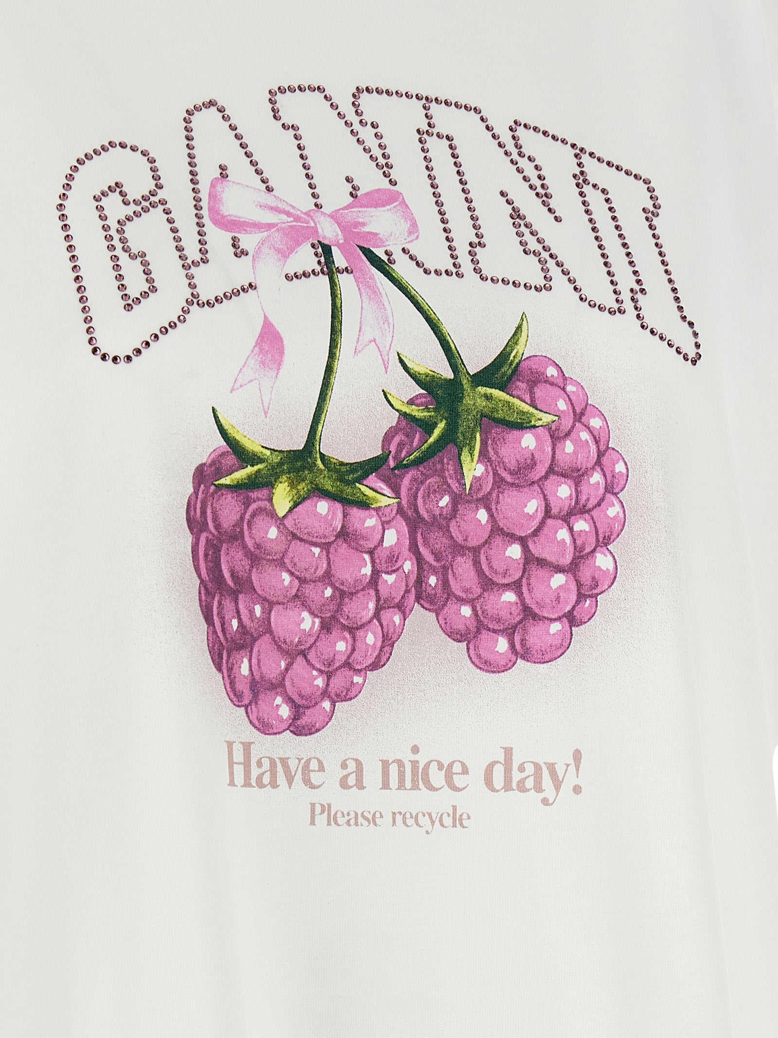 Ganni Raspberry T-shirt
