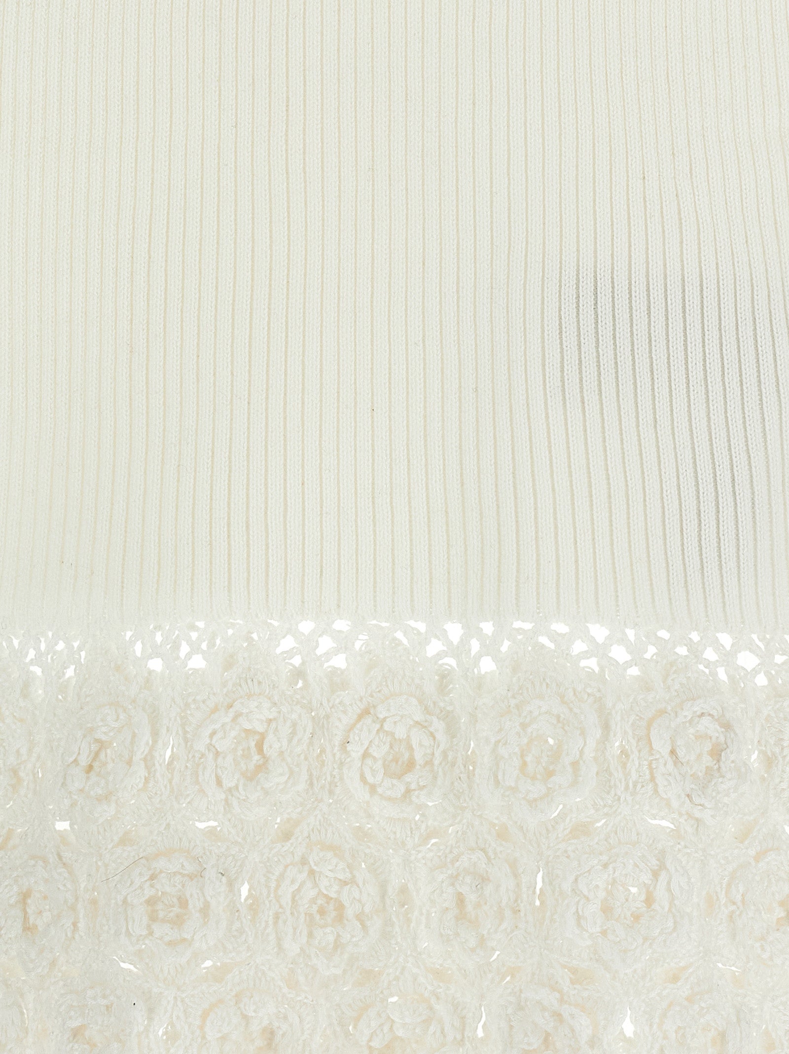 Ganni Cotton Crochet Vest