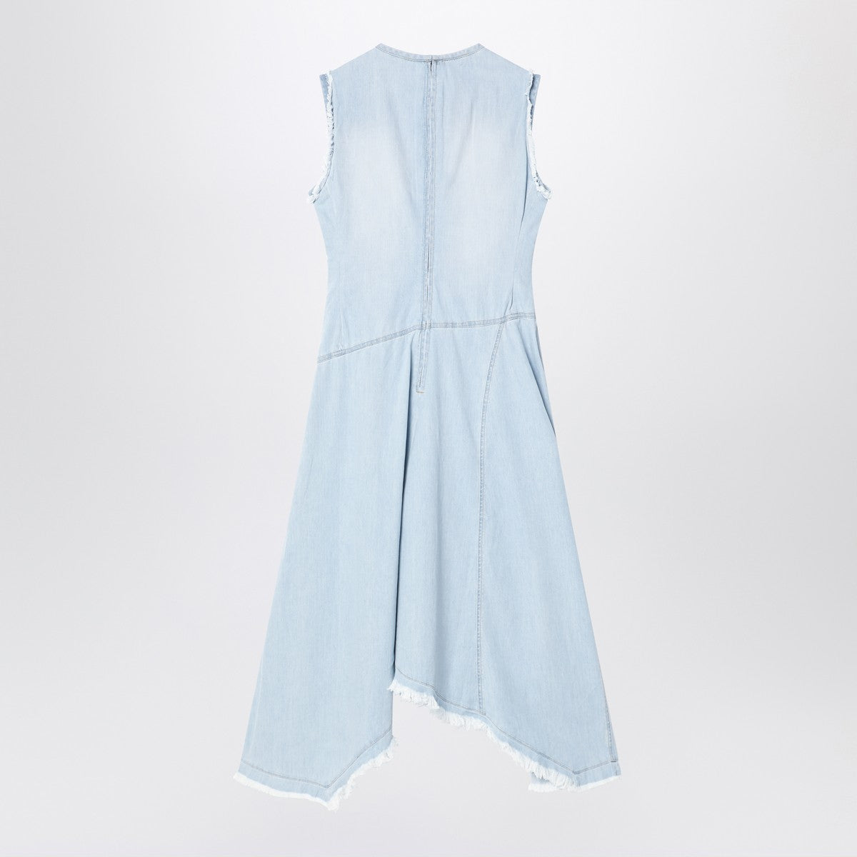 Acne Studios Light blue denim asymmetric dress