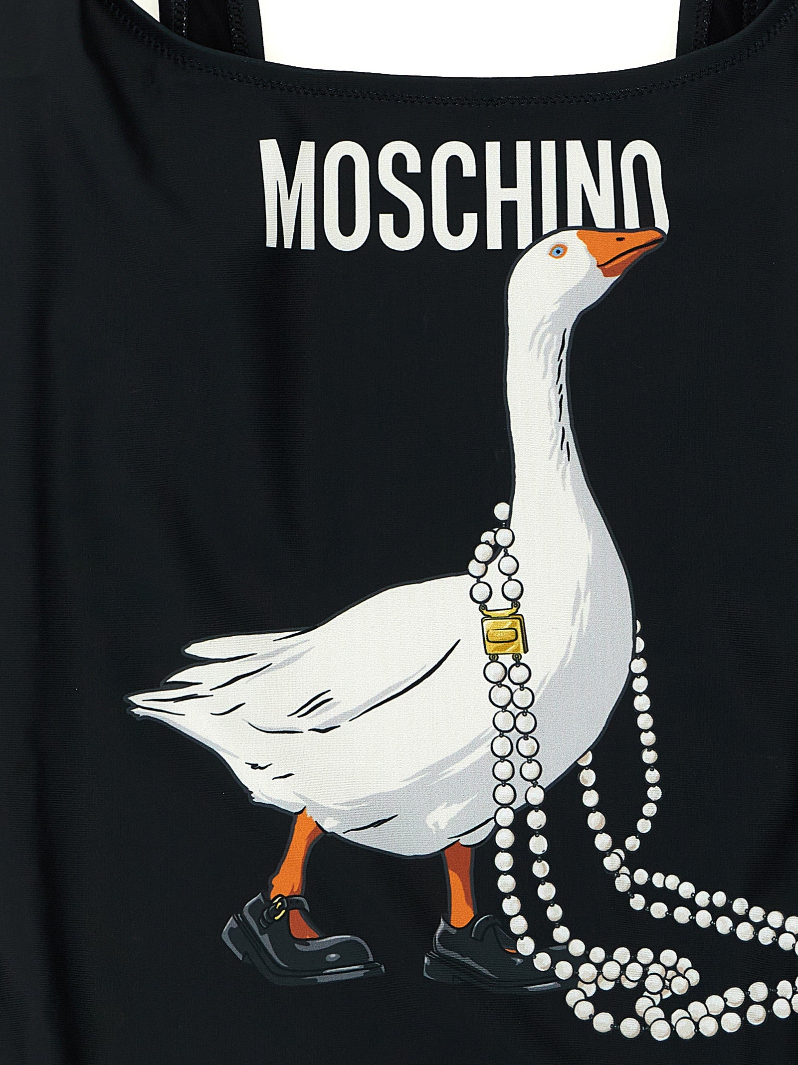 Moschino Goose One-piece Swimsuit