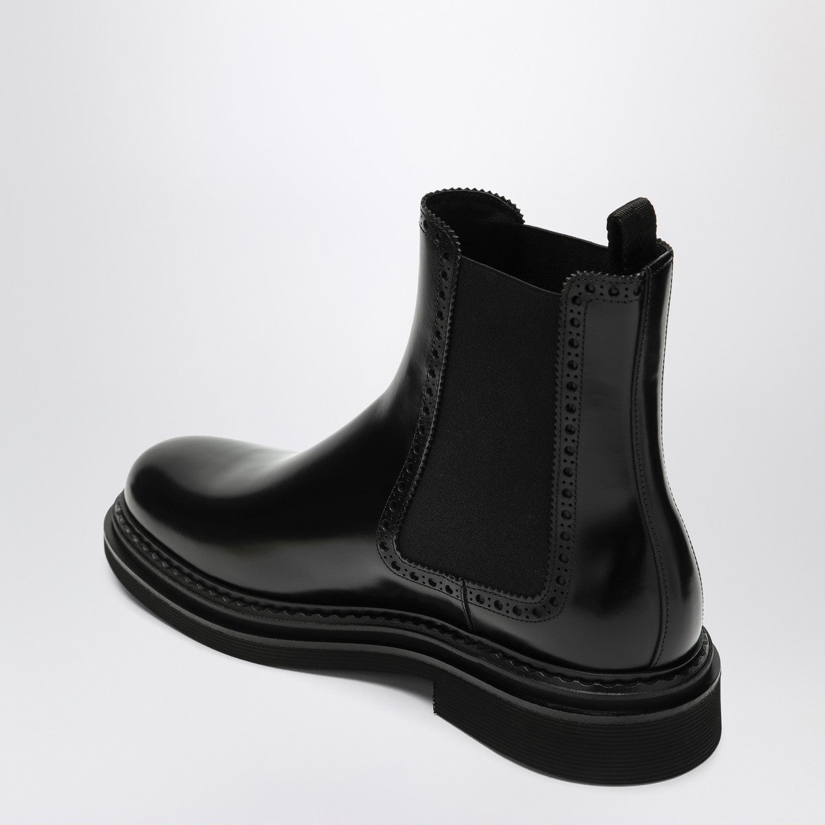 Dolce & Gabbana Dolce&Gabbana Black leather ankle boot