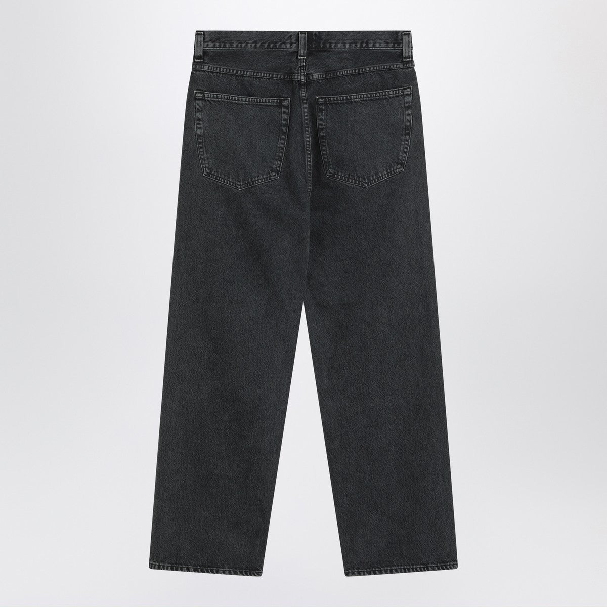 AGOLDE Gray jeans in regenerated denim
