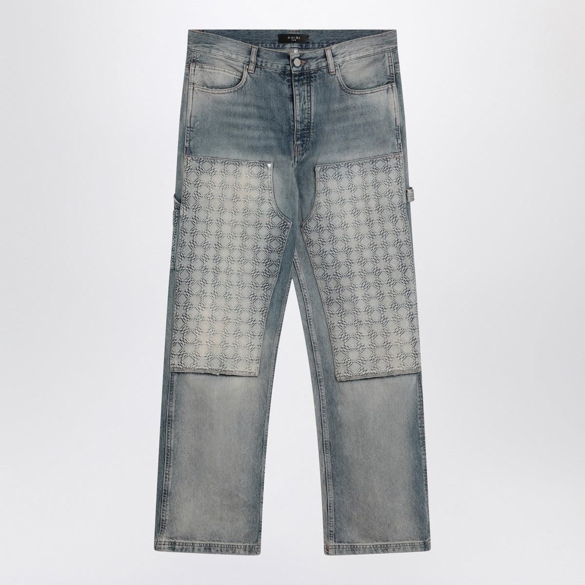 AMIRI Washed Jeans with Decorative Panel