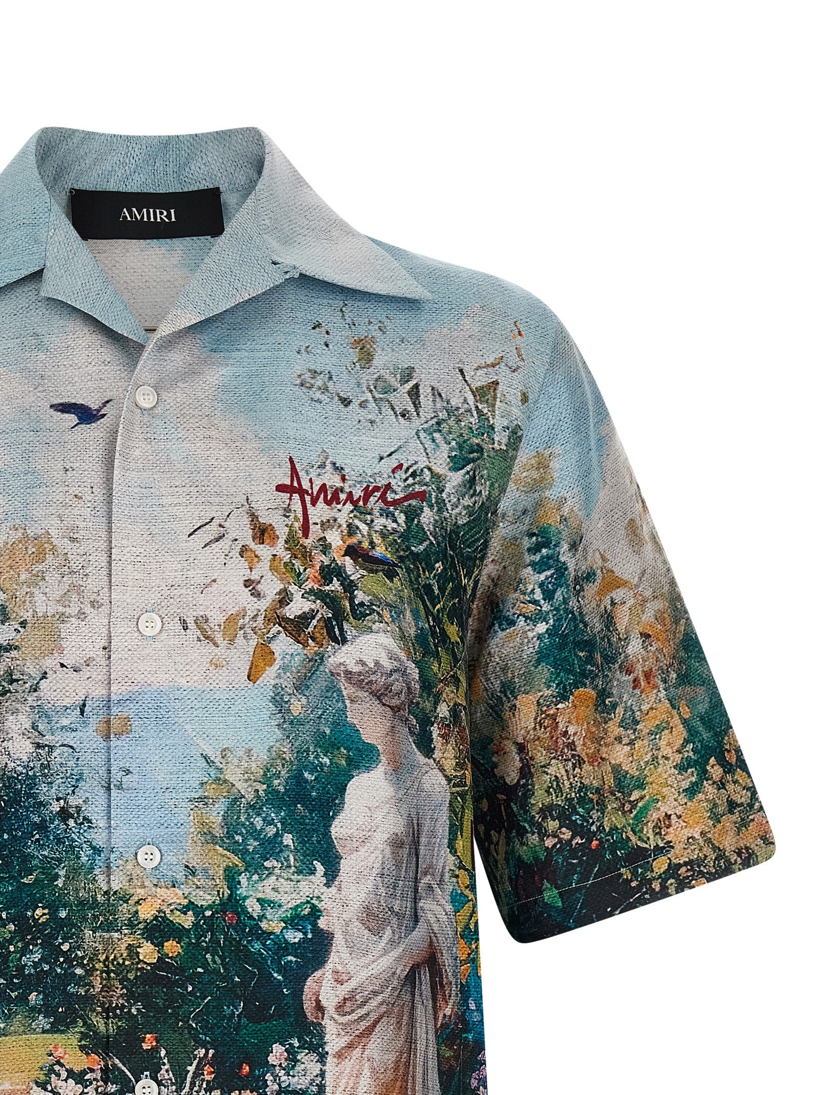 Amiri Chateau Fountain Camp Shirt