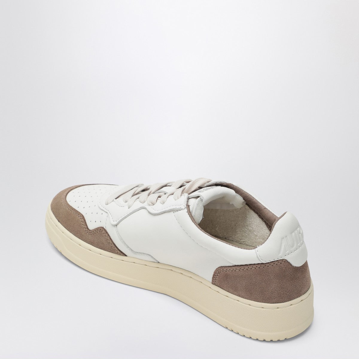 AUTRY Medalist sneakers white/brown suede