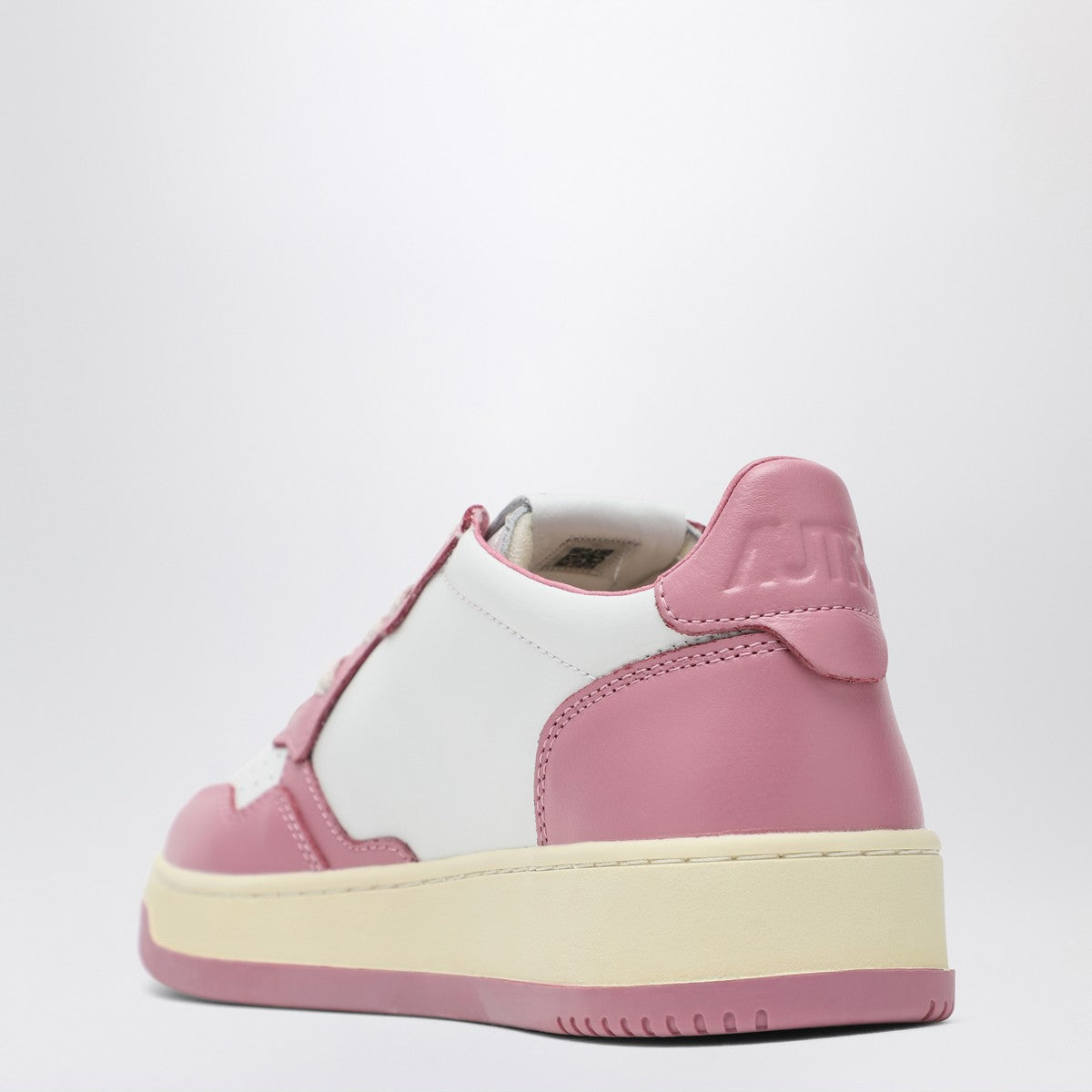 AUTRY White/pink Medalist sneakers
